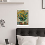 Artichoke Flowers | Satin Poster