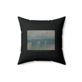 Gray Bridge | Pillow