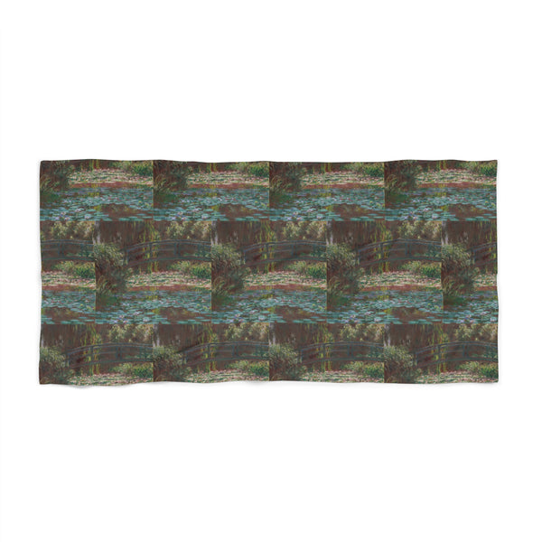 Water Lily Pond | Beach Towel