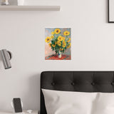 Sunflowers | Satin Poster