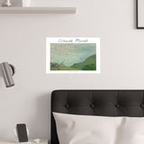Pourville | Titled | Satin Poster