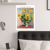 Sunflowers | Titled | Satin Poster