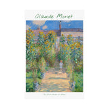 Vétheuil Garden | Titled | Satin Poster