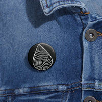DRIP | Pin | black + white