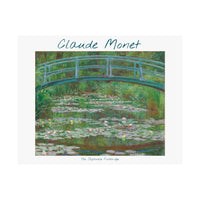 Japanese Footbridge | Titled | Satin Poster