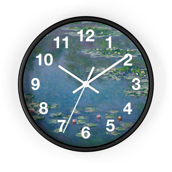 Water Lilies | Clock