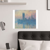 Sunset Parliament | Satin Poster