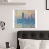Sunset Parliament | Satin Poster
