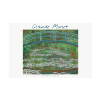 Japanese Footbridge | Titled | Satin Poster