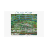Japanese Footbridge | Titled | Satin Poster