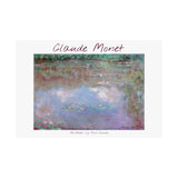 Pond Clouds | Titled | Satin Poster