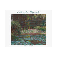 Water Lily Pond | Titled | Satin Poster