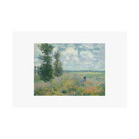 Argenteuil Poppy | Satin Poster
