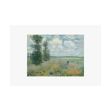 Argenteuil Poppy | Satin Poster