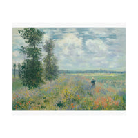 Argenteuil Poppy | Satin Poster
