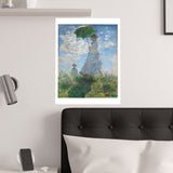 Madame Monet | Satin Poster