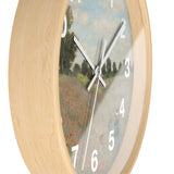 Poppy Field | Clock