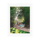 Parc Monceau | Satin Poster