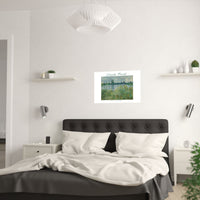 Banks of the Seine | Titled | Satin Poster