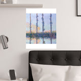 Four Trees | Satin Poster