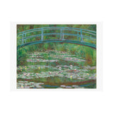 Japanese Footbridge | Satin Poster