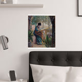 Embroidering | Satin Poster