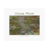 Lily Pond | Titled | Satin Poster