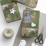 Girl with Dog | Wrapping Paper