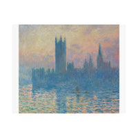Sunset Parliament | Satin Poster
