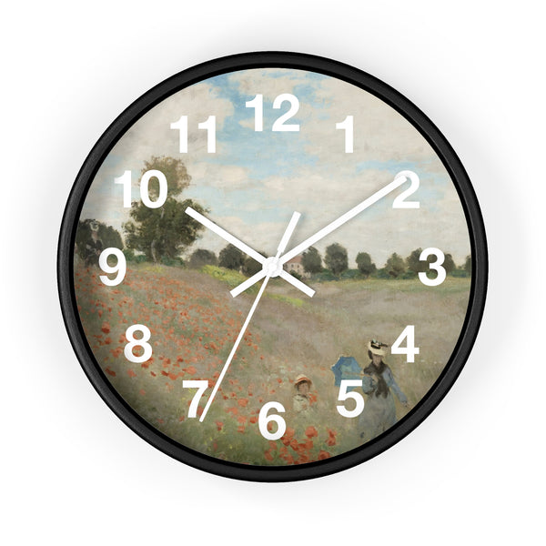 Poppy Field | Clock