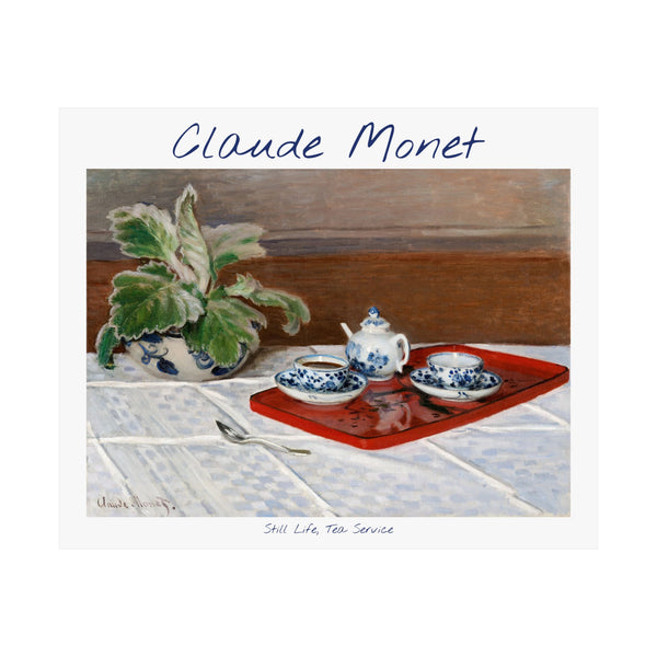 Tea Service | Titled | Satin Poster