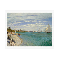 Sainte-Adresse Regatta | Satin Poster