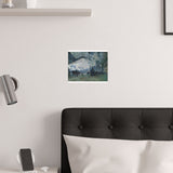 Normandy Train | Satin Poster