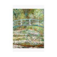 Water Lily Bridge | Satin Poster