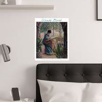 Embroidering | Titled | Satin Poster