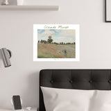 Poppy Field | Titled | Satin Poster