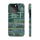 Lilies and Bridge | iPhone Case | slim