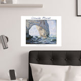 Étretat | Titled | Satin Poster