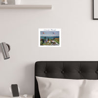 Sainte-Adresse Garden | Titled | Satin Poster
