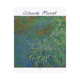 Irises | Titled | Satin Poster