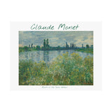 Banks of the Seine | Titled | Satin Poster
