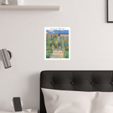 Vétheuil Garden | Titled | Satin Poster