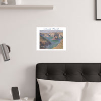Port-Domois | Titled | Satin Poster