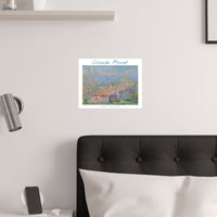 Antibes | Titled | Satin Poster