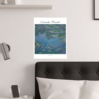 Water Lilies | Titled | Satin Poster