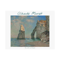 Étretat Cliffs | Titled | Satin Poster