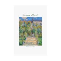 Vétheuil Garden | Titled | Satin Poster
