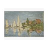 Argenteuil Regattas | Satin Poster