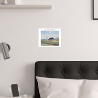 Tulip Fields | Titled | Satin Poster