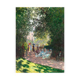 Parc Monceau | Satin Poster